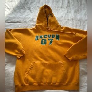 Vintage University of Oregon Ducks Hoodie